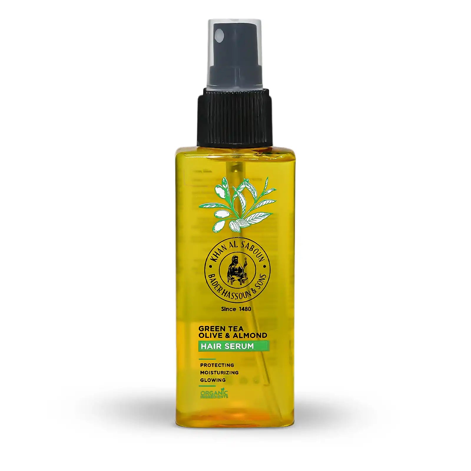 Green Tea, Olive, & Almond Hair Nourishing Serum