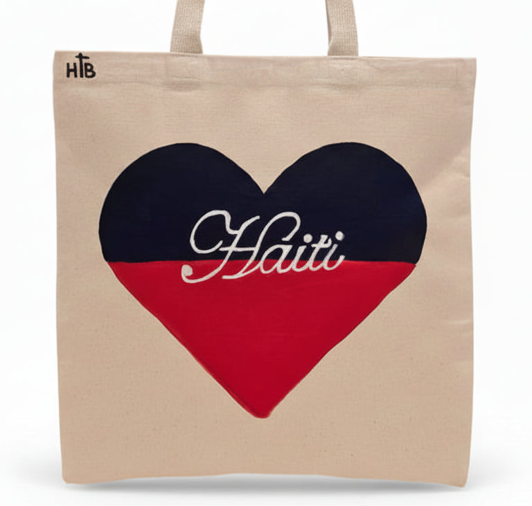 Love Haiti tote
