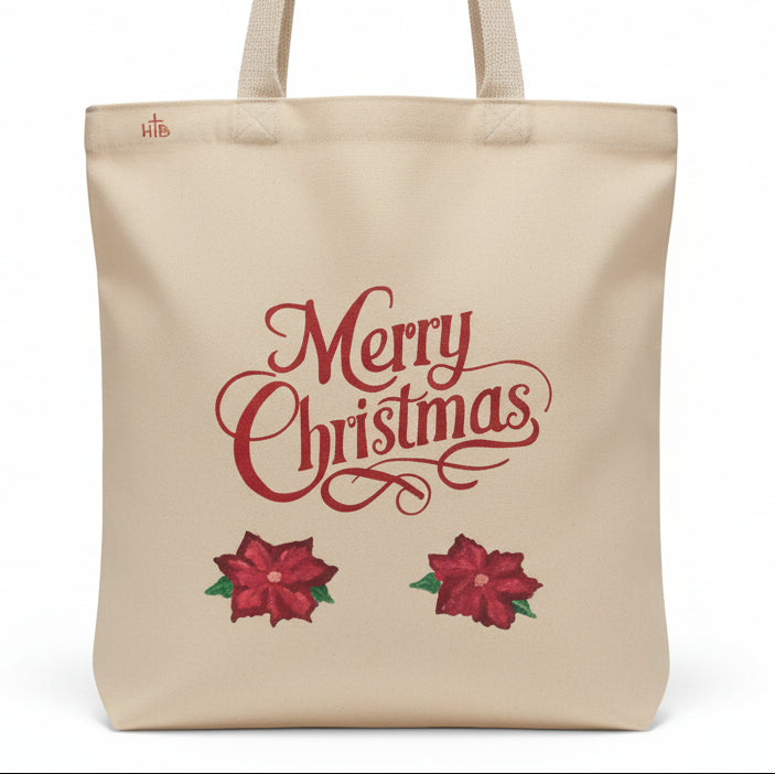 Merry Christmas tote